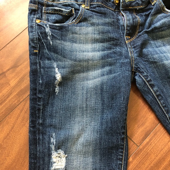 Vigoss - Distressed cropped jeans size 7 - Picture 3 of 6